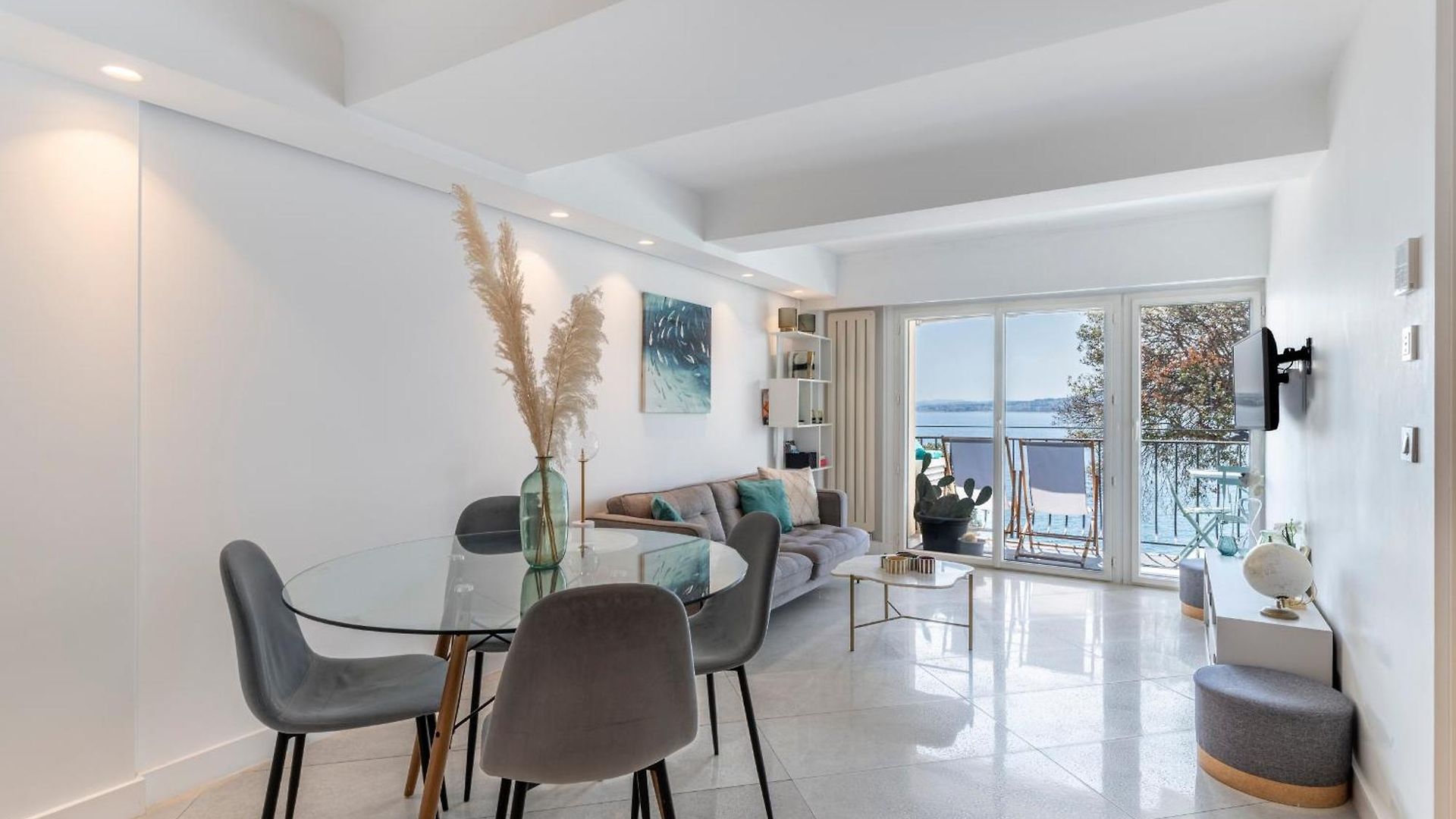 Apartment Promenade, View On Bay, Sunny Terrace, 4 Guests, 2 Bedrooms Ac