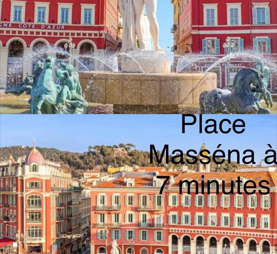 Charming New For 4 People - Garibaldi & Tram Apartment Nice