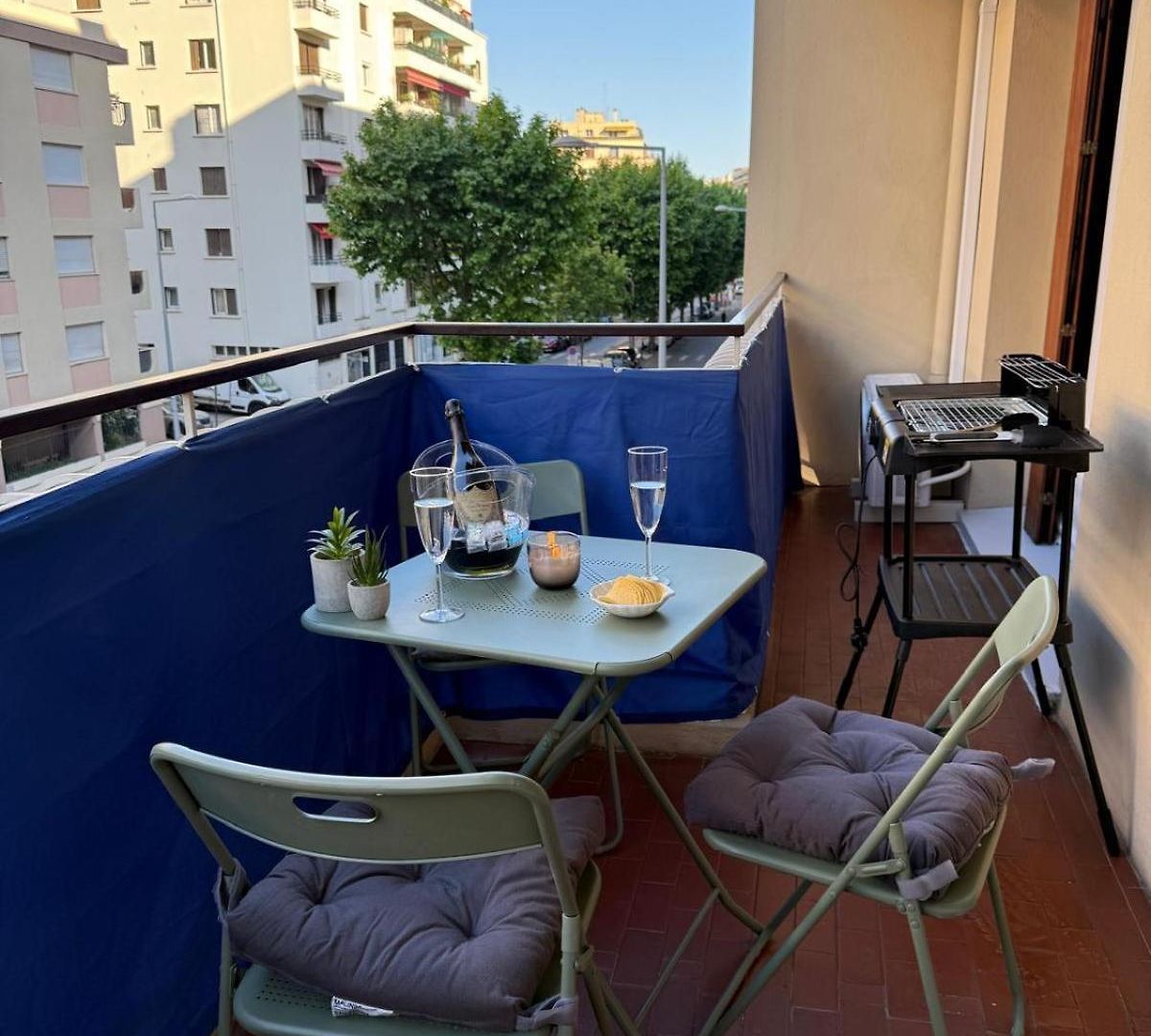 Sea La Vie - Cosy Climatise-balcons-proche Nice