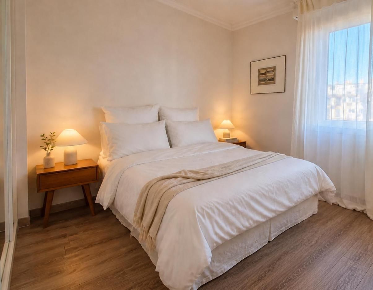 Heart Of Nice, 3min, 3 Ac Units, Balcony With 4-seater Dining! Apartment *