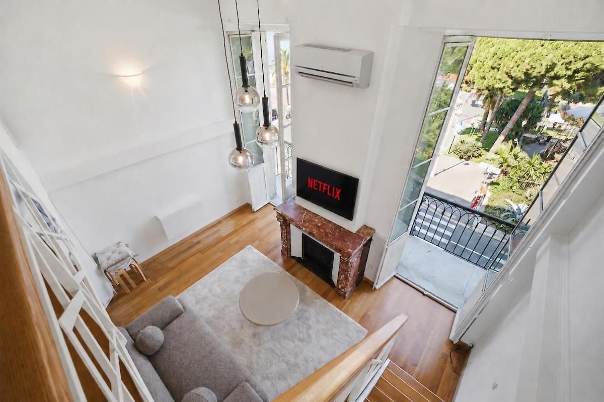 Sea View Duplex - Ac Wifi - Promenade Des * Nice