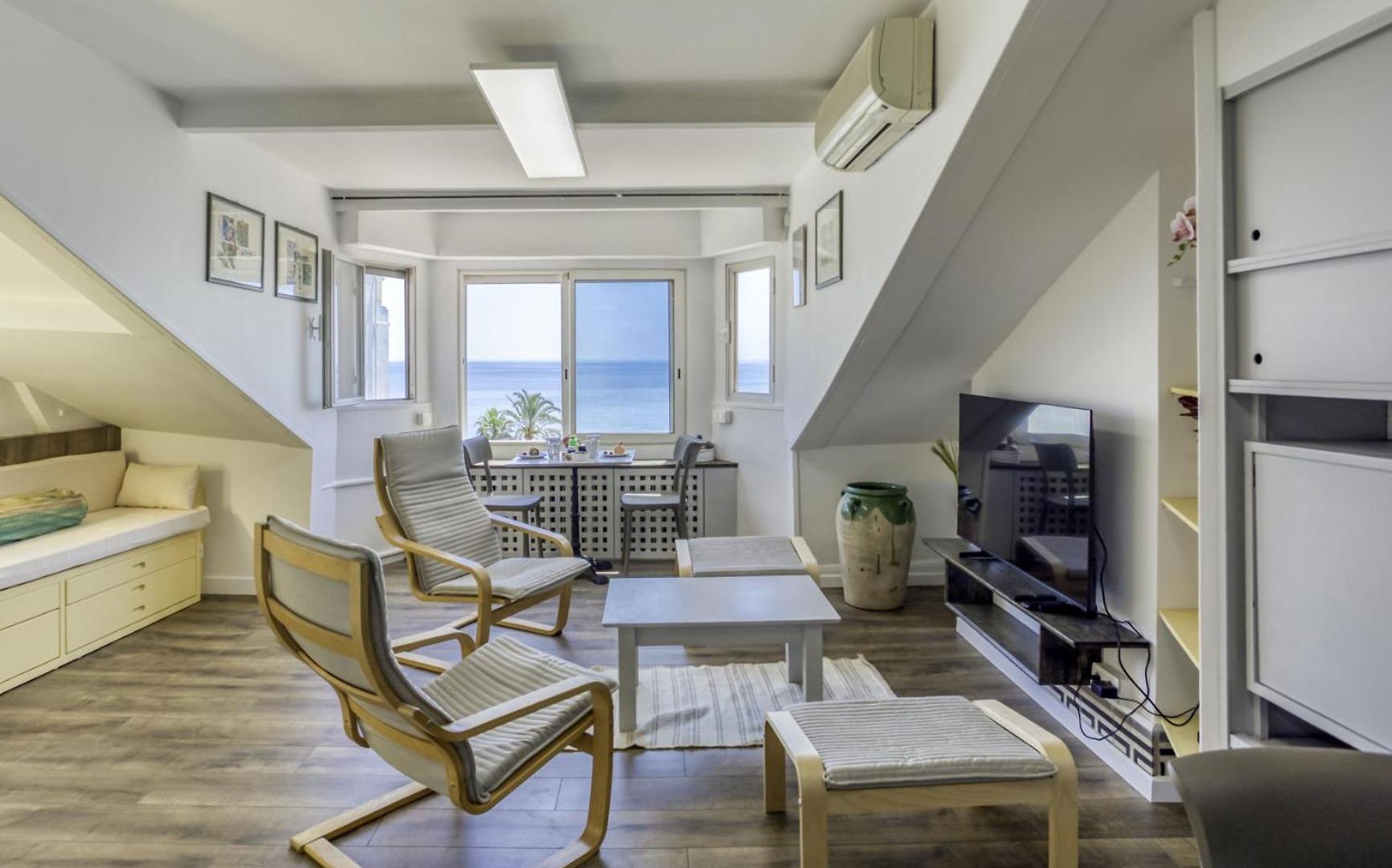 S14 Staywizus - 1 Bdr Promenade Des Sea View - Ac Nice