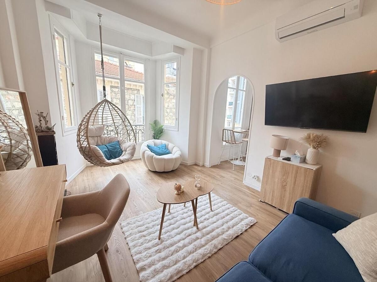 Cosy Au Centre De Nice, Clim Et Wifi Apartment *