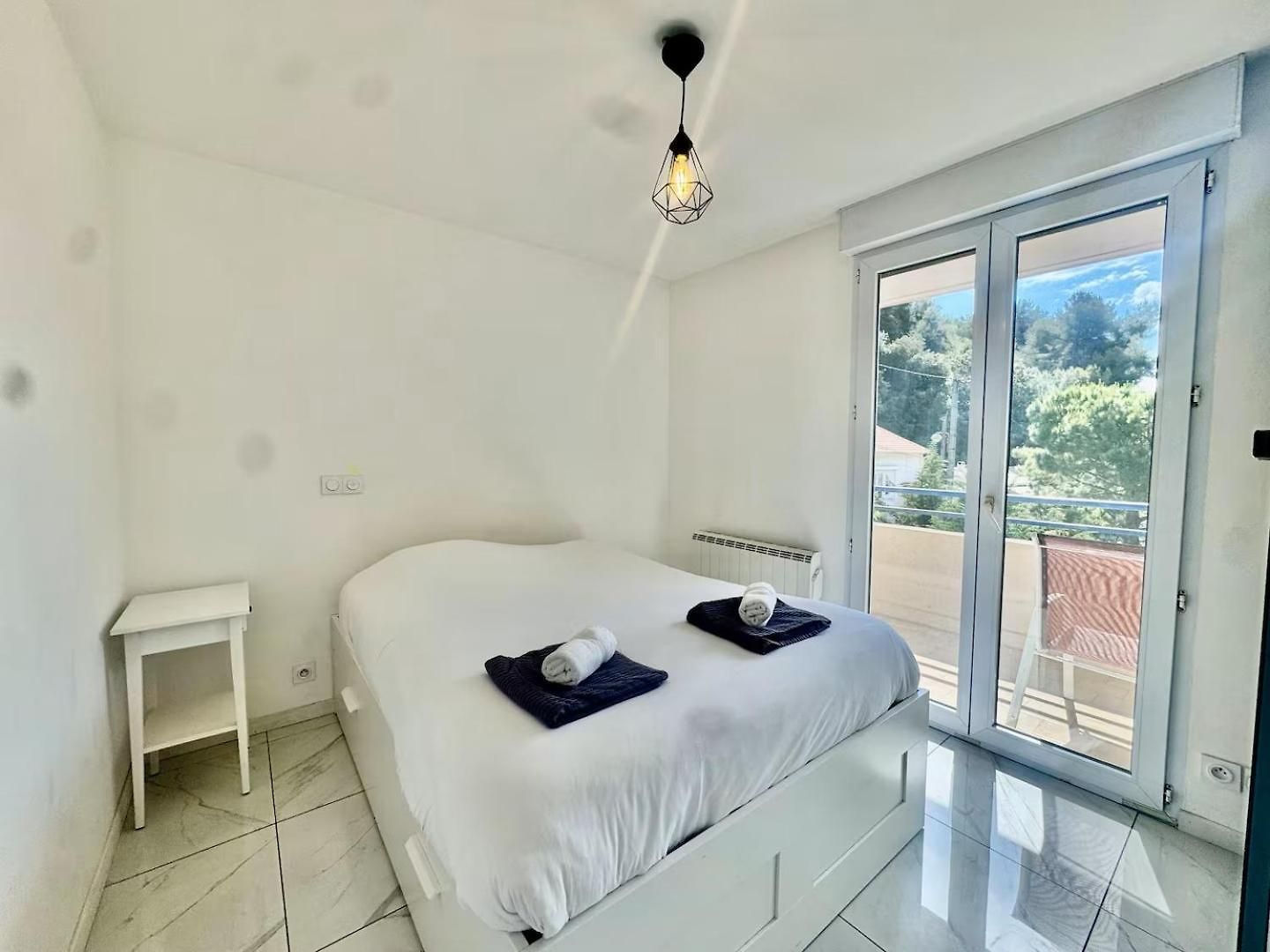 Apartment Havre De Calme A Nice, Proche Plage, 3 Chambres, Parking Prive, Tram A Proximite *