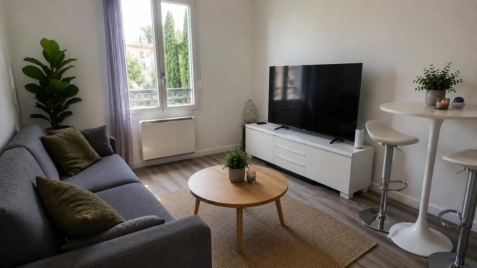 2 Magnan Climatise A 3 Min De La Plage,2min Tram Apartment *