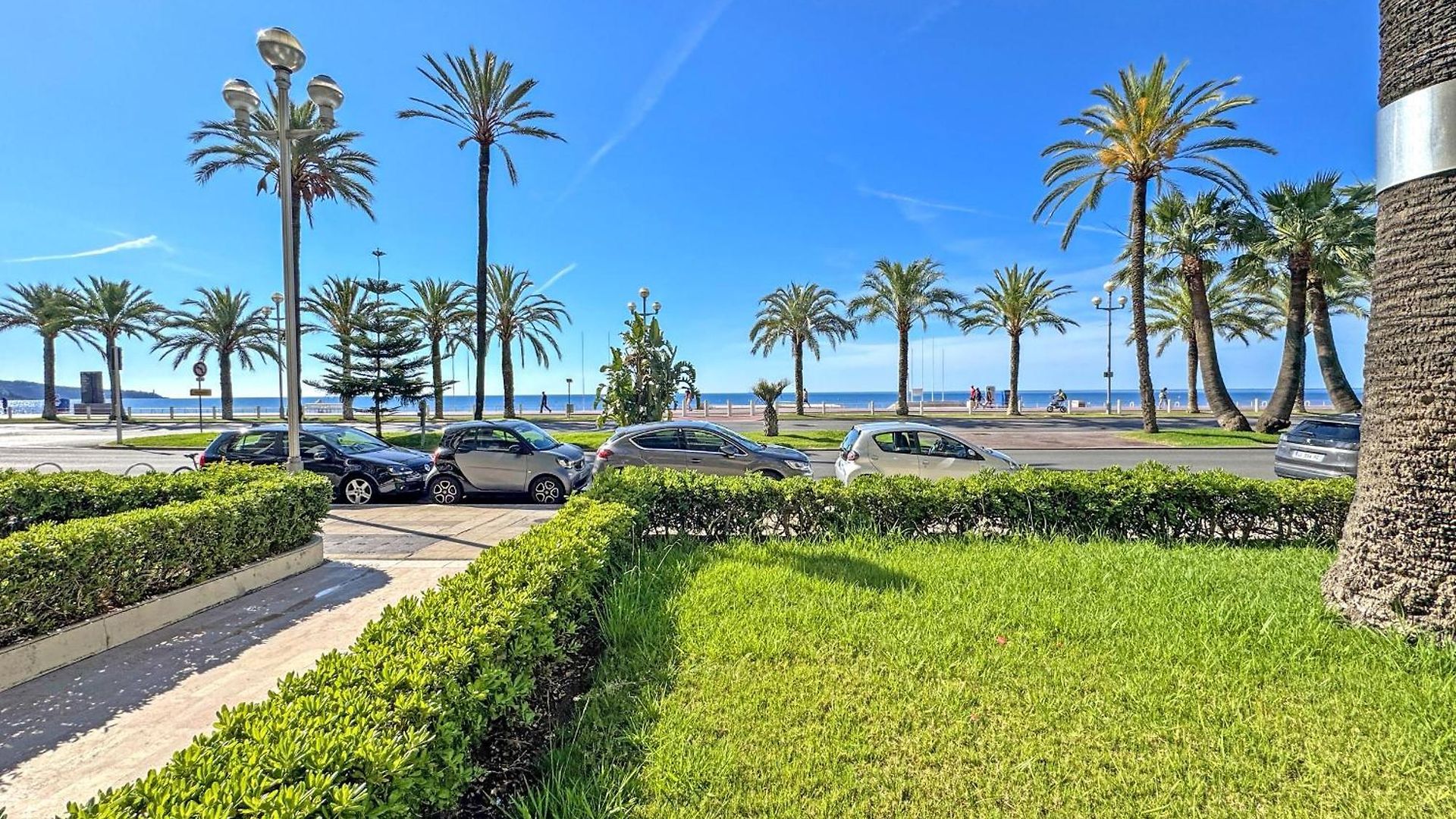 Rare Seafront Garden On Promenade *