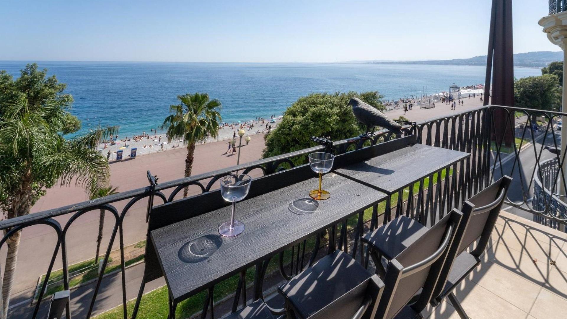 Balcon Vue Promenade Des 3 Apartment Nice