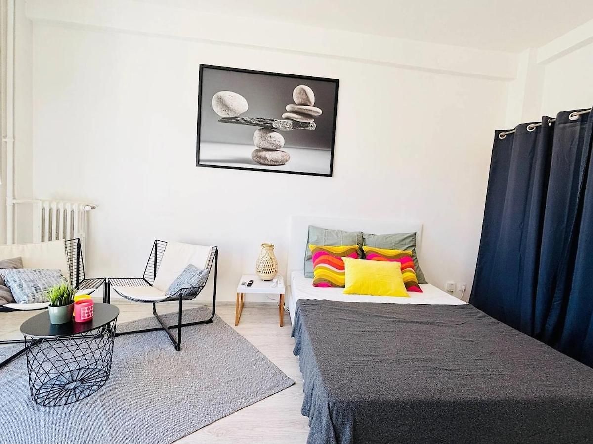 Citycenter - Charming -wifi-5 Min Gare Apartment Nice