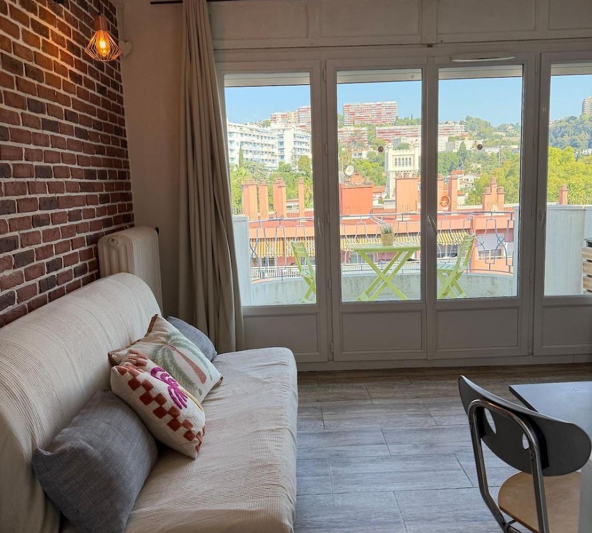 Apartment Promenade Terrace Tram 1 Min Away Nice