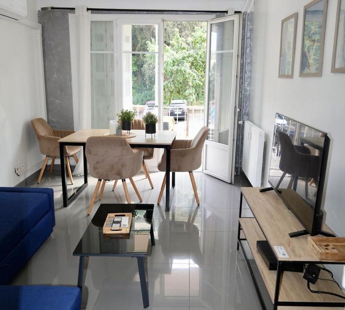 Joli T3 Proche Mer,climatise,parking Prive, Wifi Apartment
