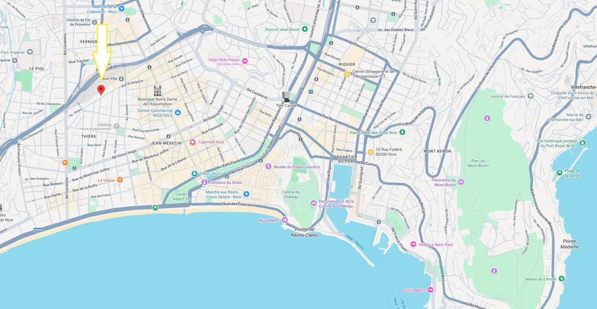 Apartment Centre De Nice, Proche Tous Transports Direct Aeroport *