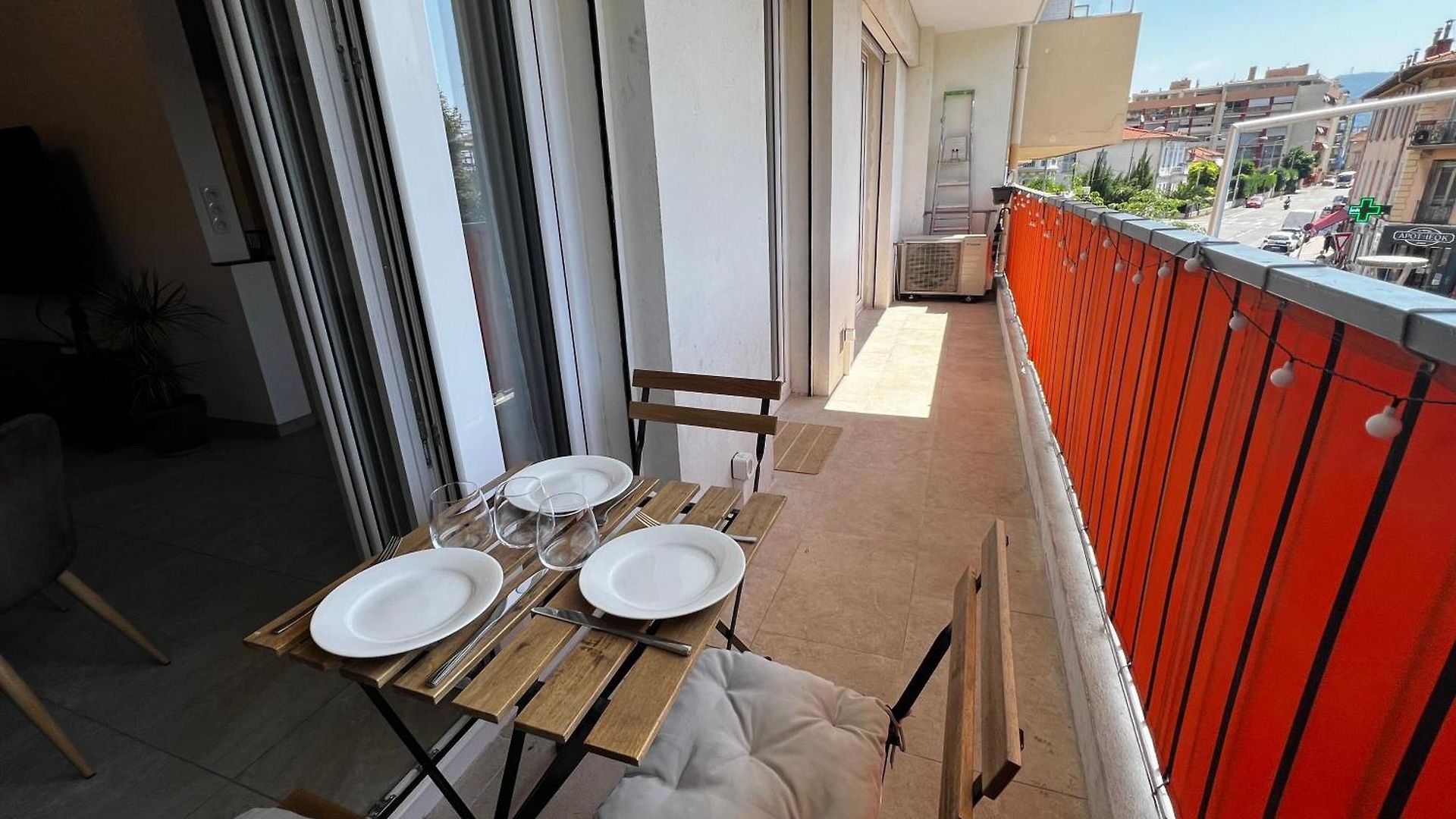 2 - Terrasse, Parking Gratuit & Climatisation * Nice