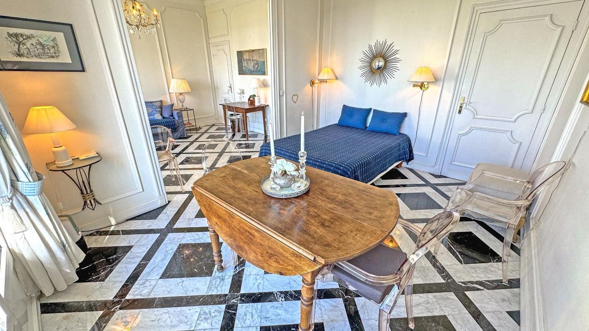 Rare Seafront Garden On Promenade Apartment