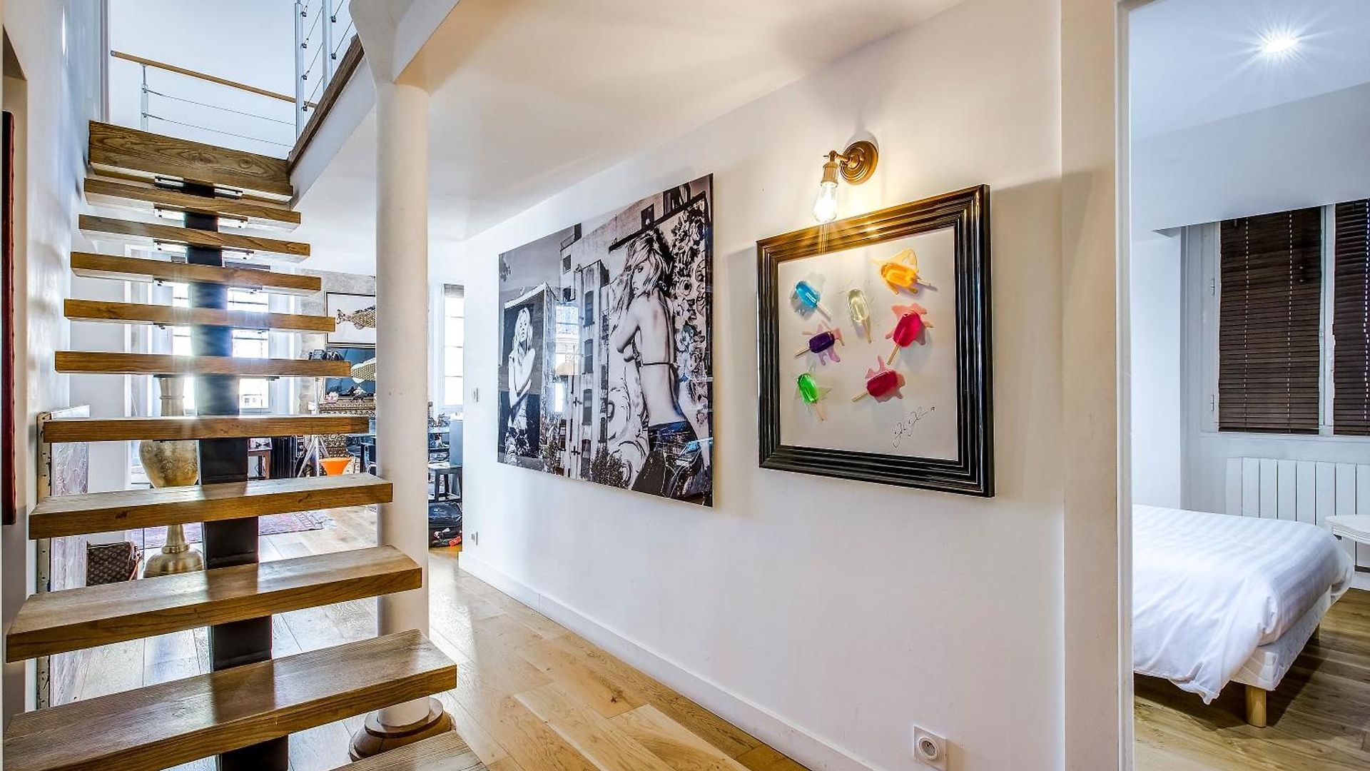 Apartment Artist Loft Duplex Jack Sparrow Air Conditionne Et Parking Nice