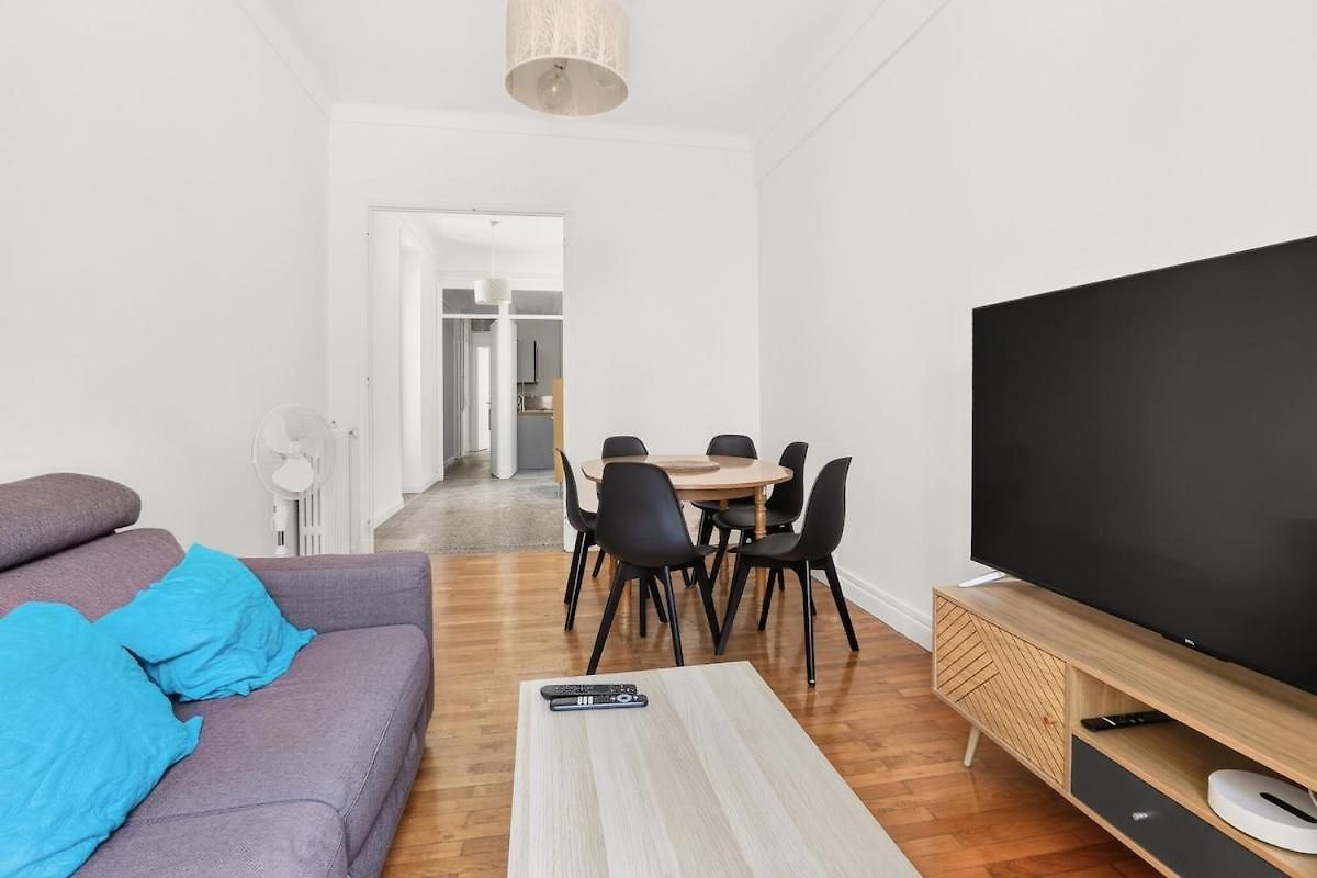 Chaleureux T3 A 15 Min De La - Ouest Apartment Nice