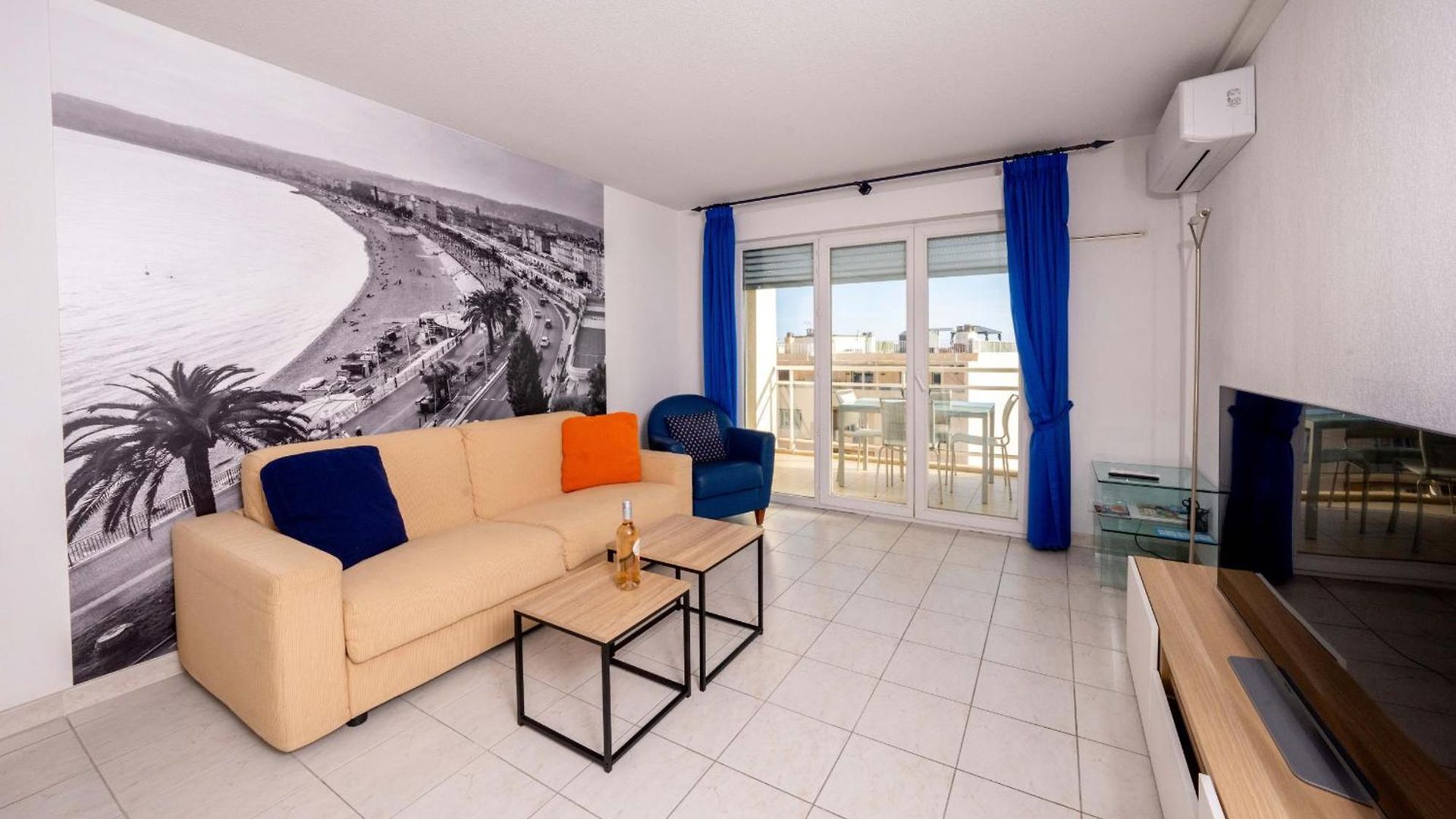 Apartment #47 Staywizus - Californie 1 Bdr Ac Garage Sea View Terrace 1 Min To *