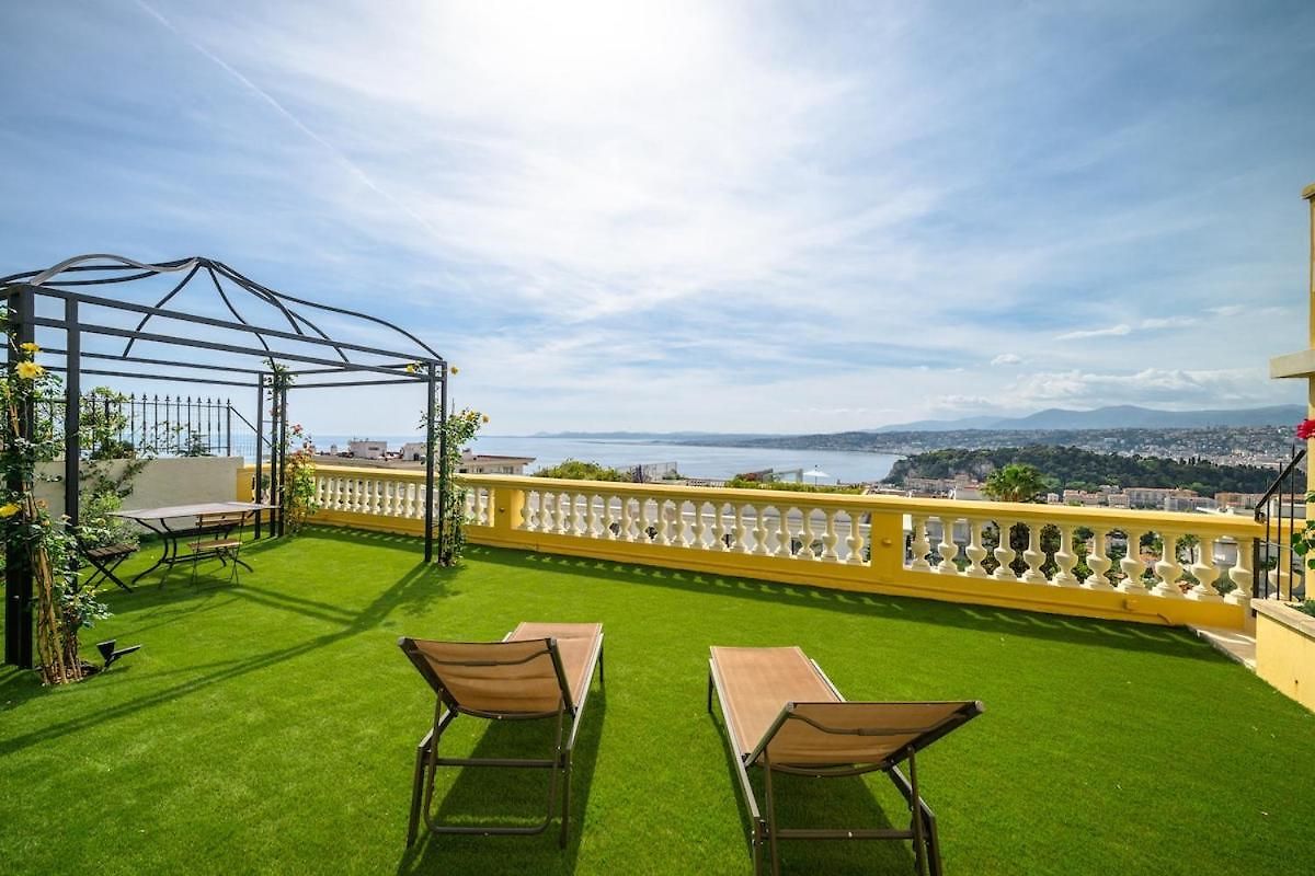 Wonderful Panoramic View With Ac Apartment Nice