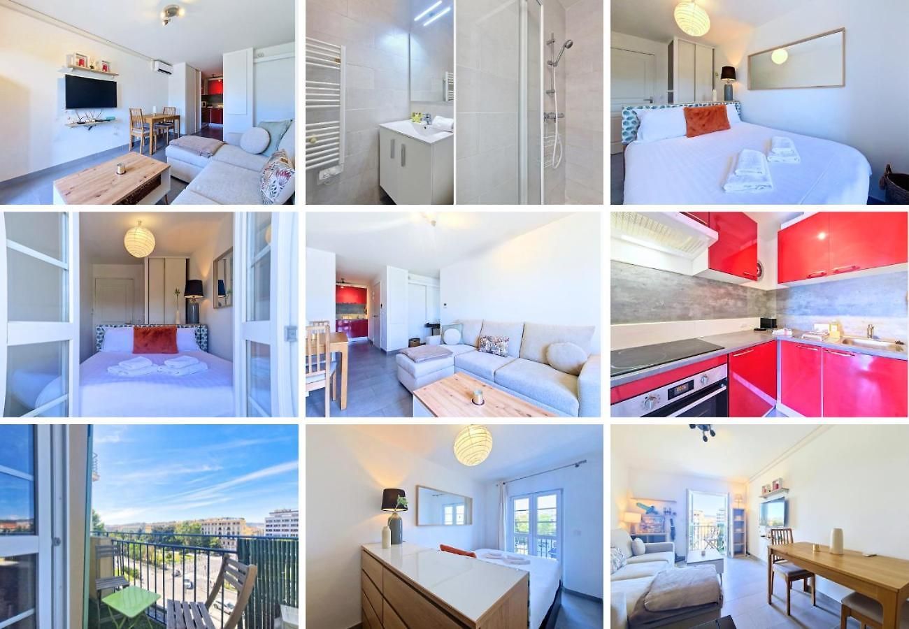 Nestor&jeeves - L Ecrin Du Paillon - Close Old Town - Balcony Apartment Nice