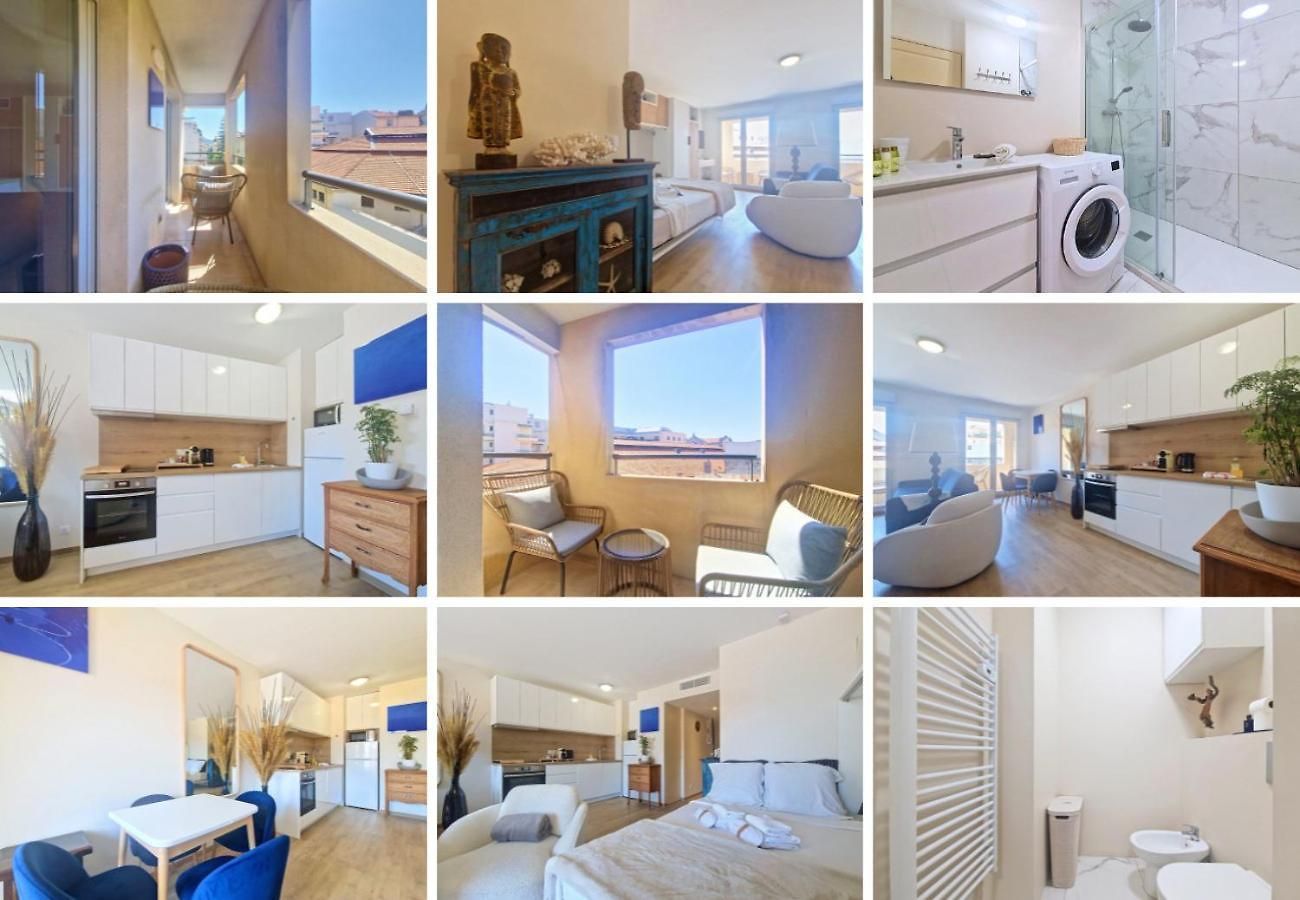 Nestor&jeeves - Sable Dore - Balcony - Close Sea * Nice