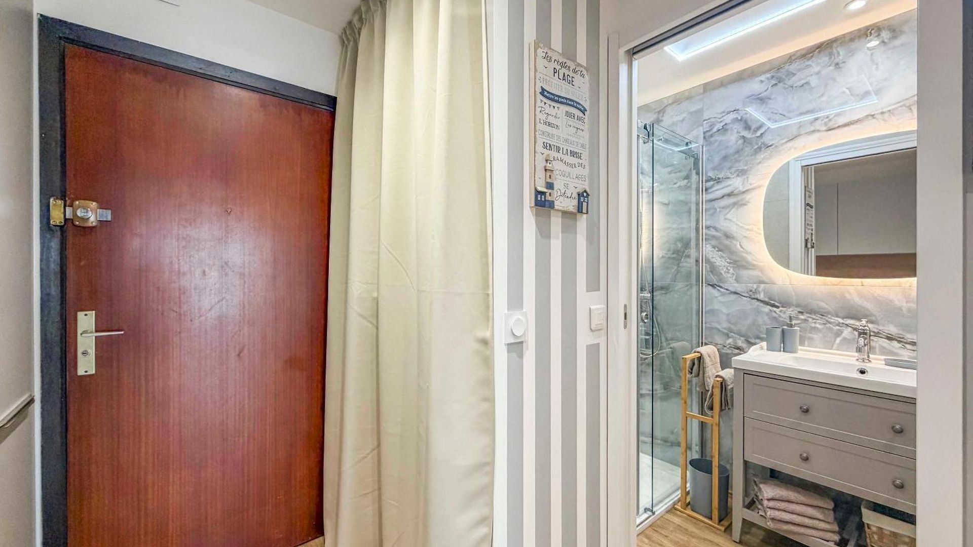 Bord De - 2pers, Wifi, Ac, Parking Nice
