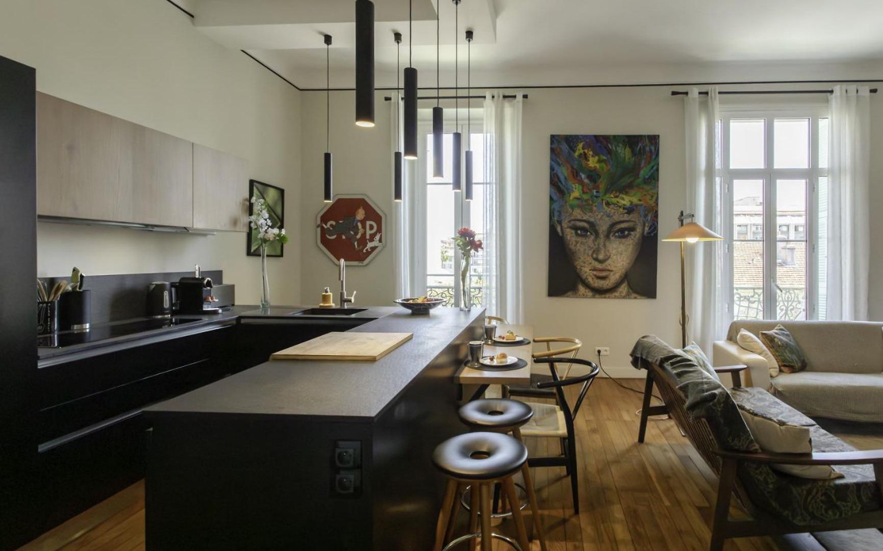 Apartment S16 Staywizus- Tiranty, 3 Chbrs, Jean Medecin, Balcon &clim *