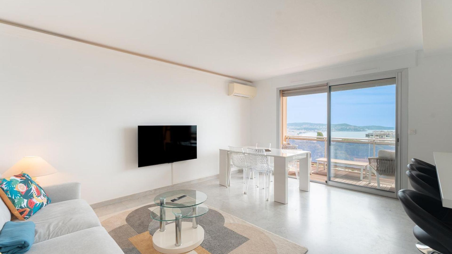 Wonderful View - 2br Fabron - Parking Nice