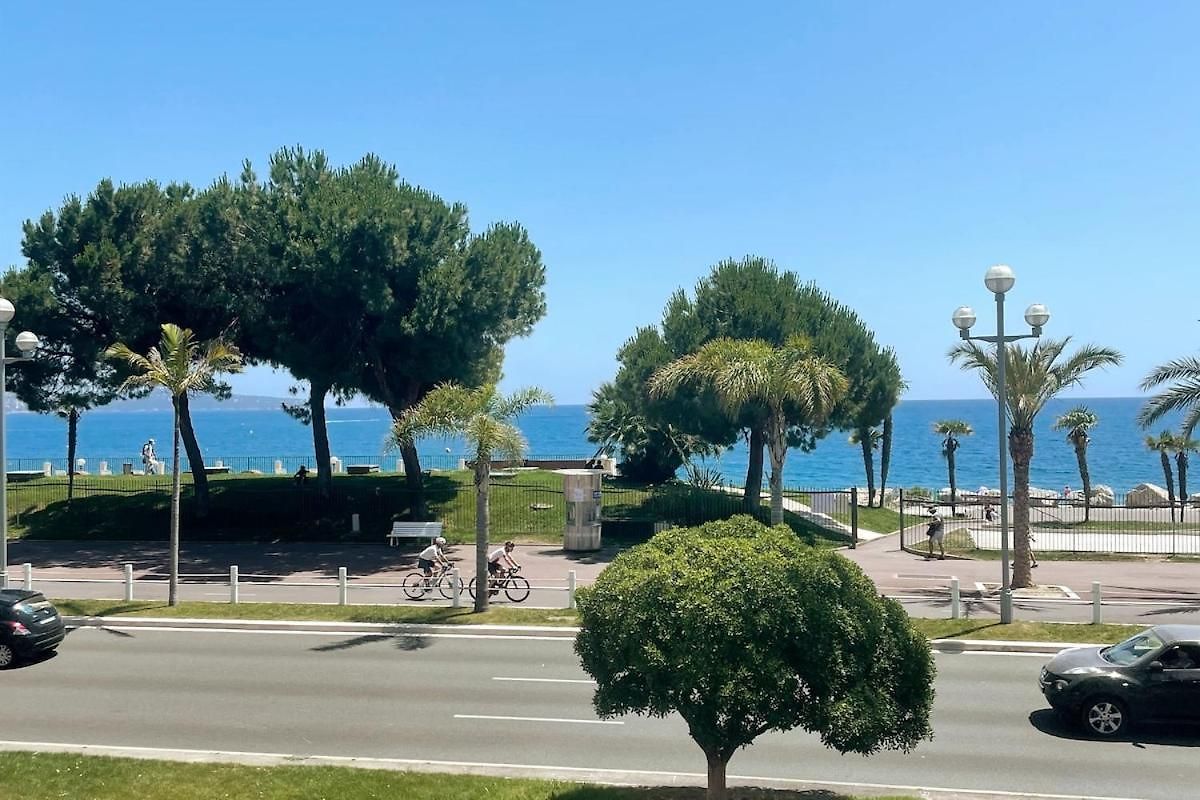 Apartment Promenade Sea View 2 Bedrooms, Ac, Wifi Nice