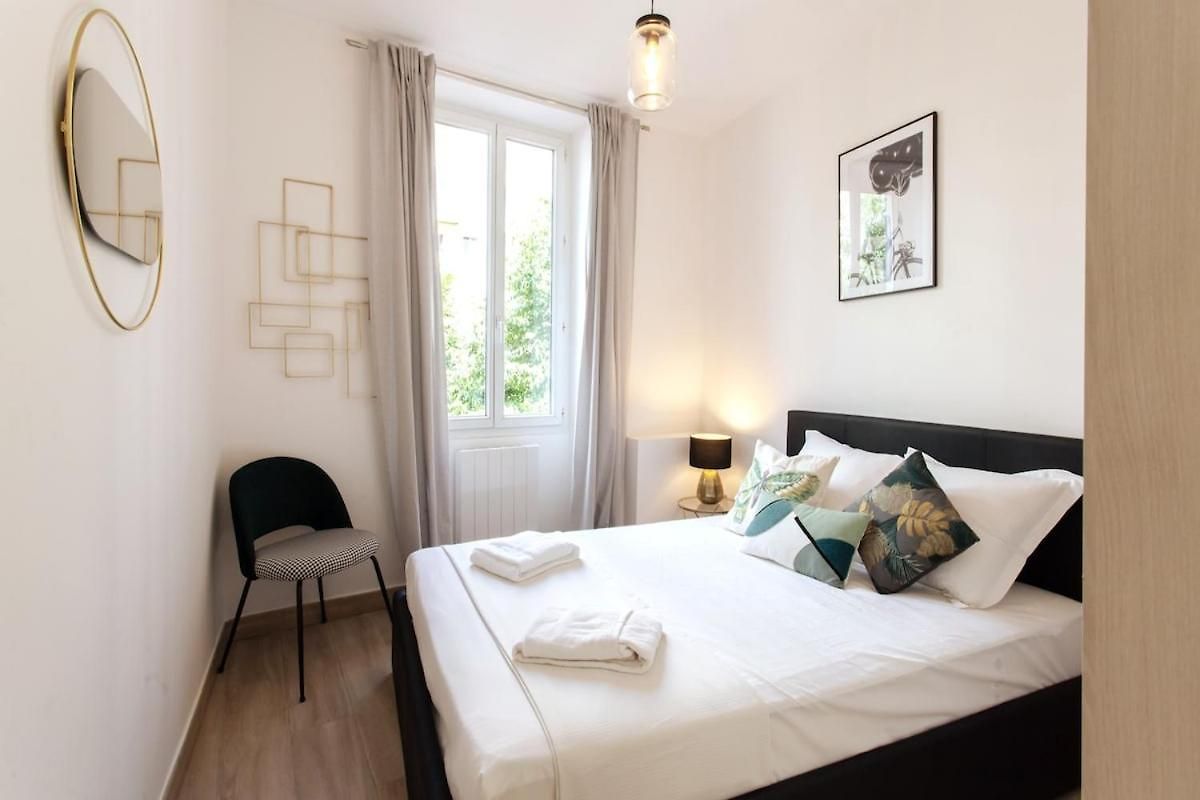 Promenade Sea View 2 Bedrooms, Ac, Wifi Apartment Nice