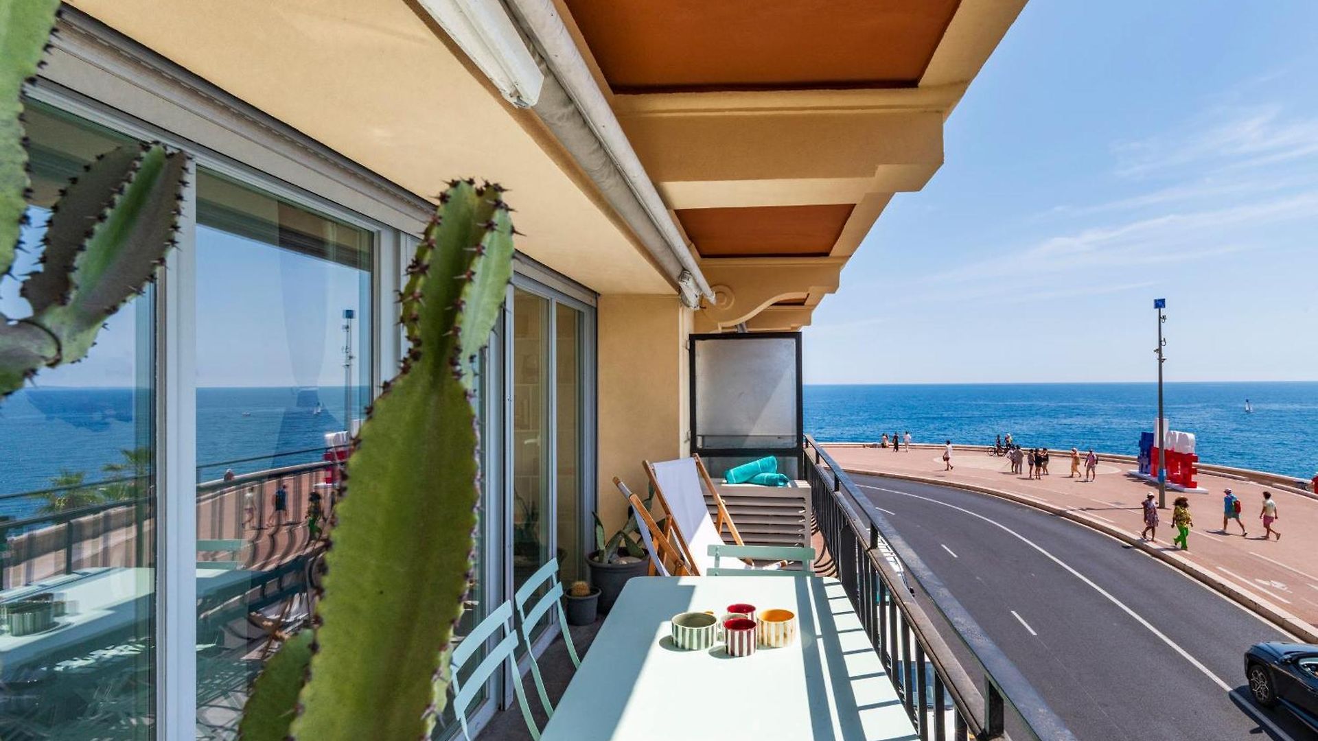 Apartment Promenade, View On Bay, Sunny Terrace, 4 Guests, 2 Bedrooms Ac