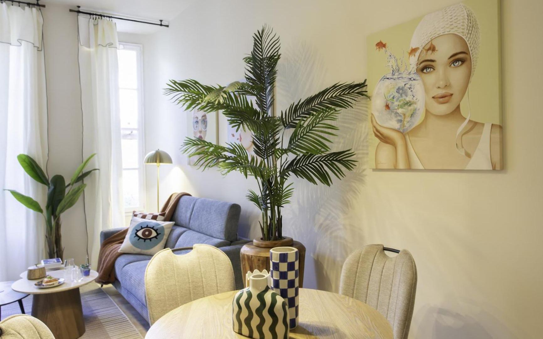 #38 Staywizus - 1bdr Place Massena - Near - Ac & Wifi * Nice