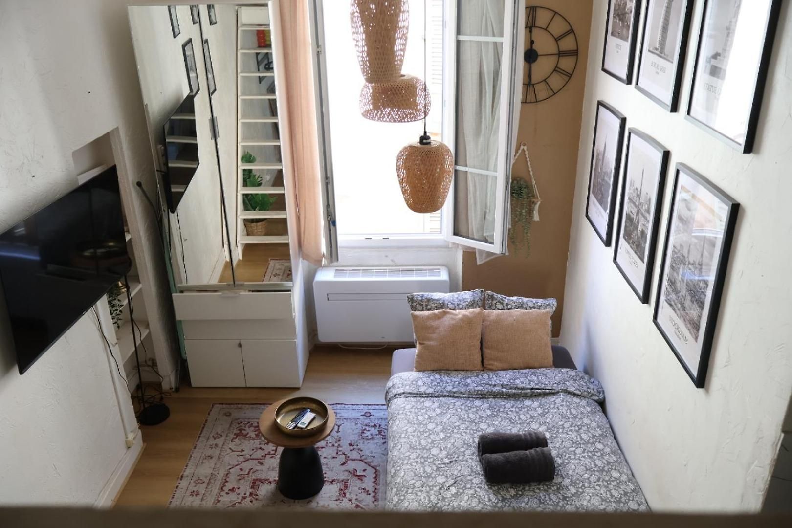 Apartment Comfy In Old Town With Mezzanine - Place Garibaldi, *