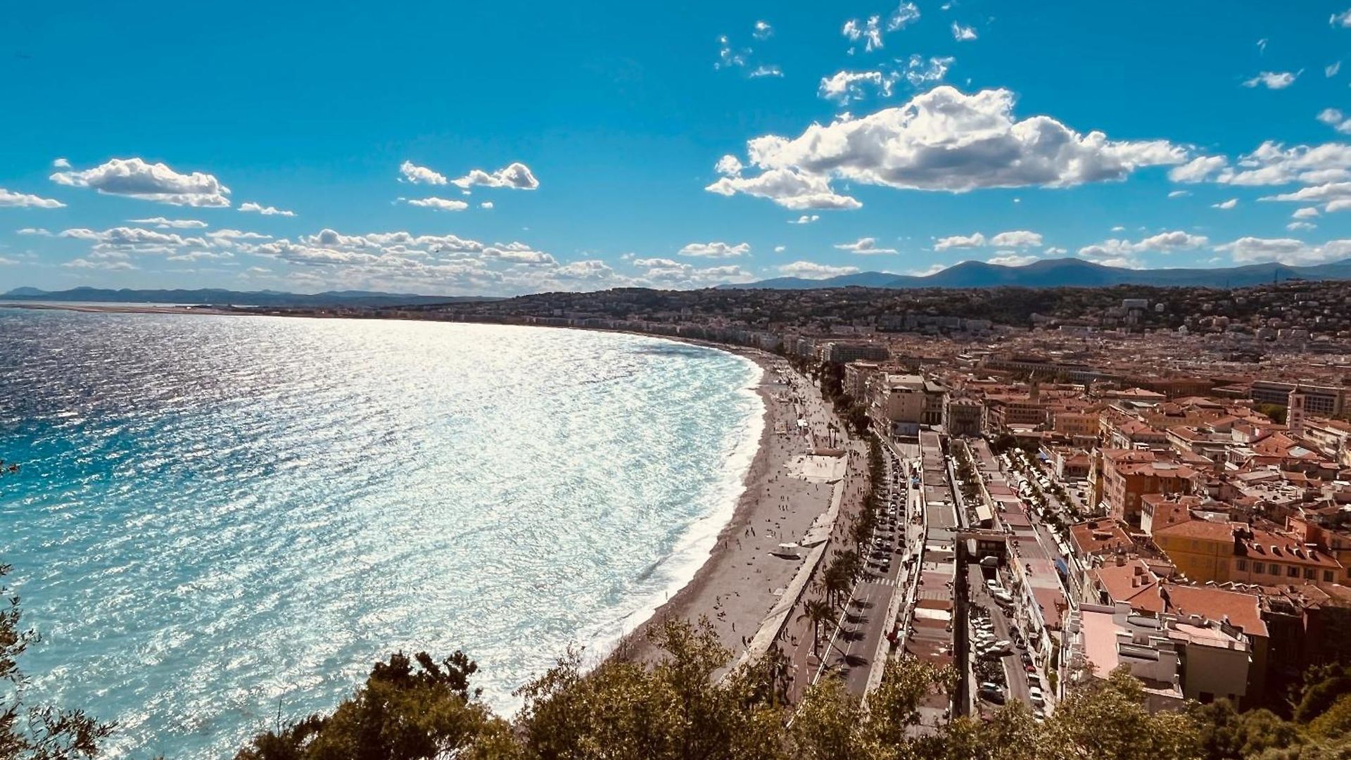 New Building- Neuf Lumineux Vue Mer, Tramway L3 Au Pied De Immeuble A 10 A 15 Mns D'aeroport, Centre & Promenade Nice