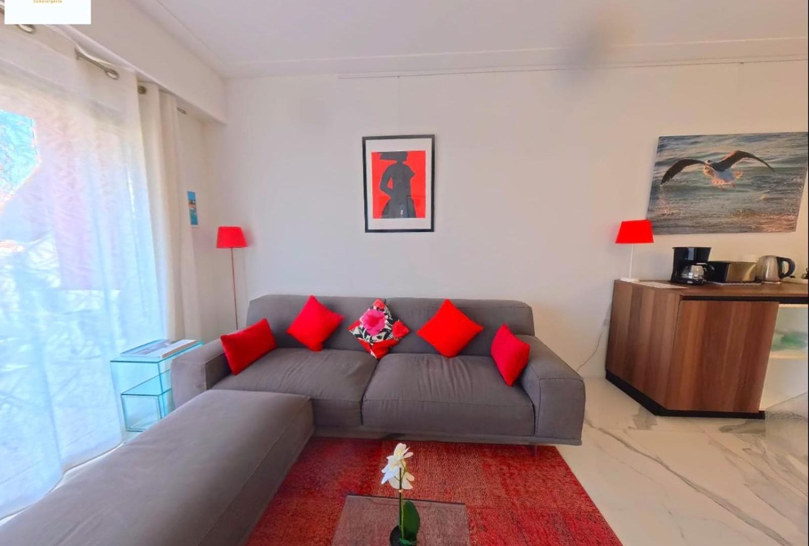 Apartment Sublime 3p Spacieux Vue Proche Du Port Nice