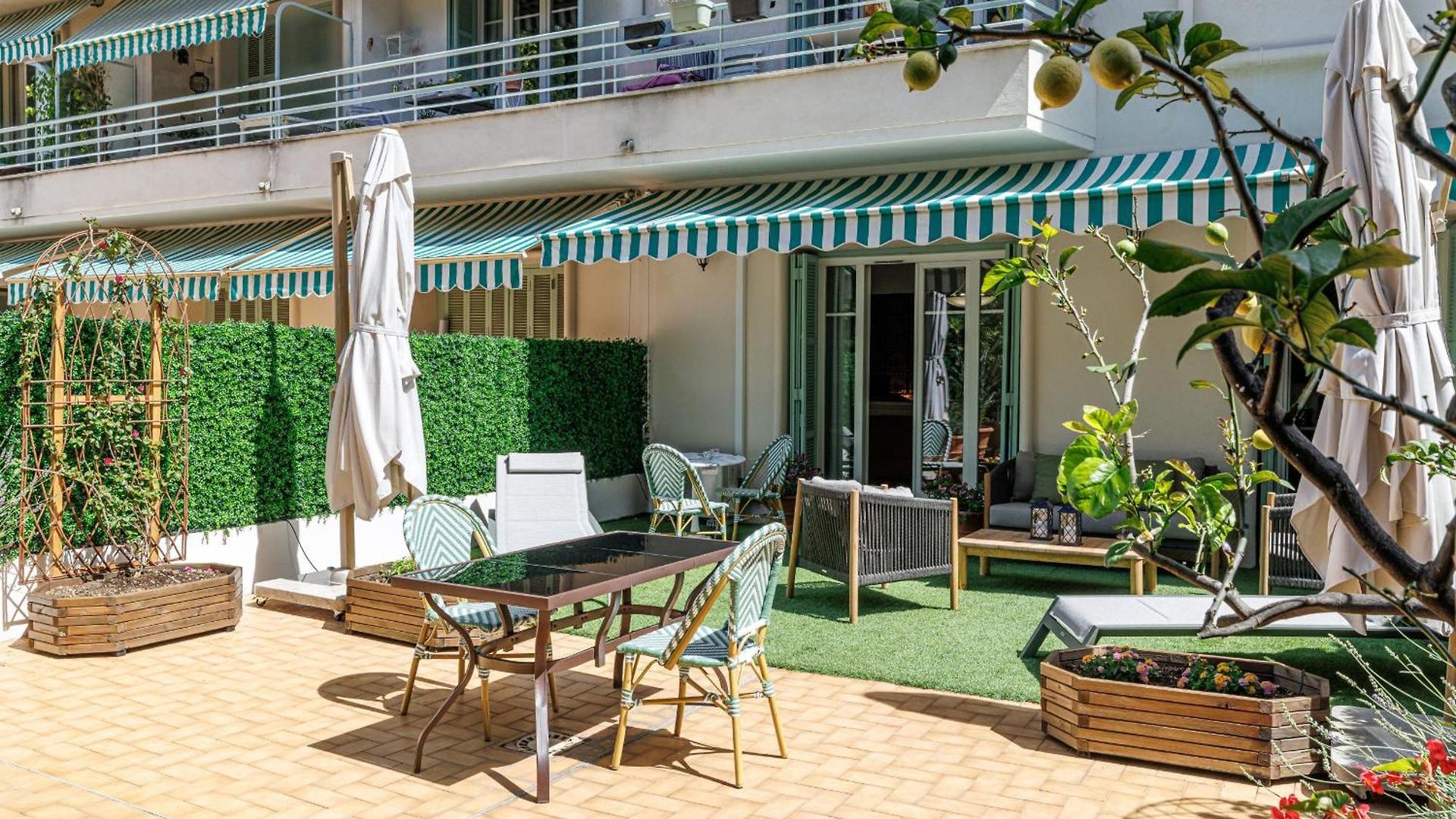 Peaceful 1 Bdr & Large Sunny Terrace - Bail Mobilite * Nice