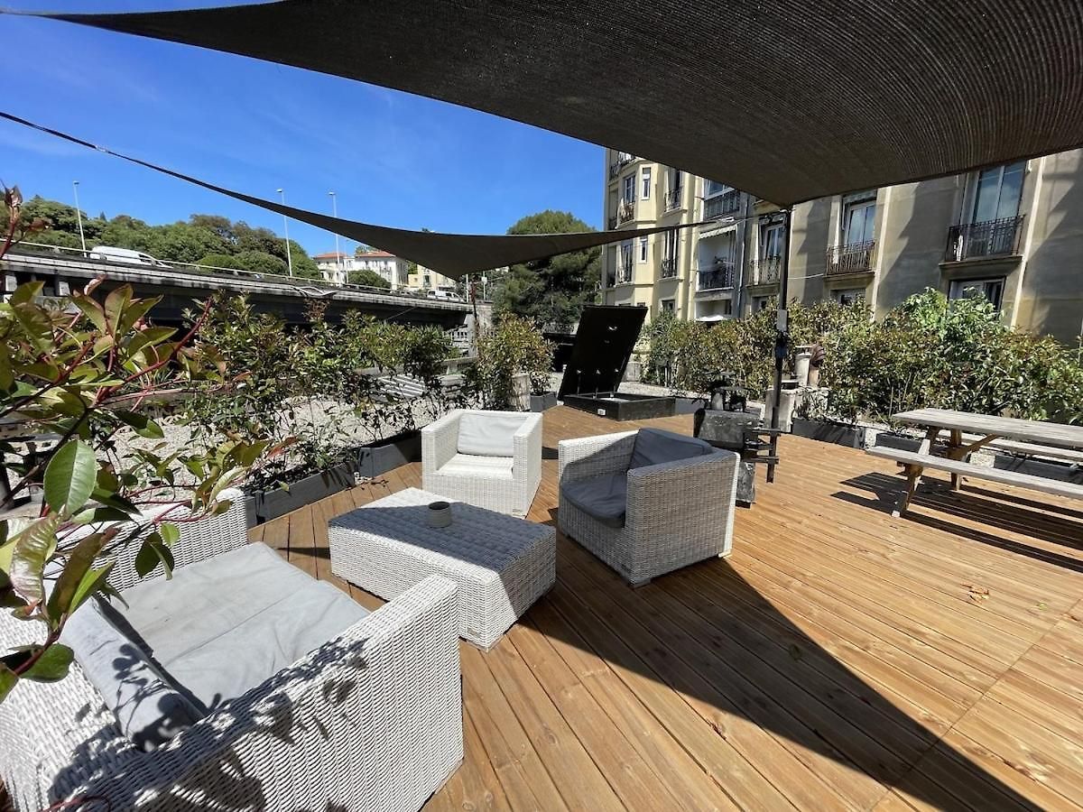Bel Appartement Avec Toit-Terrasse, 2 Chambres, Centre Ville De Nice Apartment *