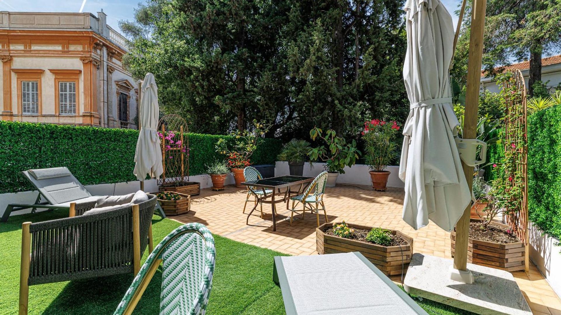 Peaceful 1 Bdr & Large Sunny Terrace - Bail Mobilite * Nice
