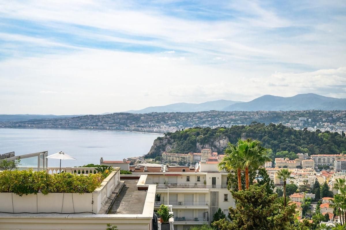 Wonderful Panoramic View With Ac Apartment Nice