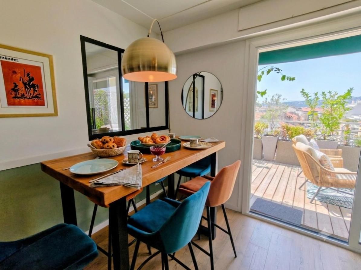 Apartment Sun Deck Terrace - Port Of With View And Air Conditioning