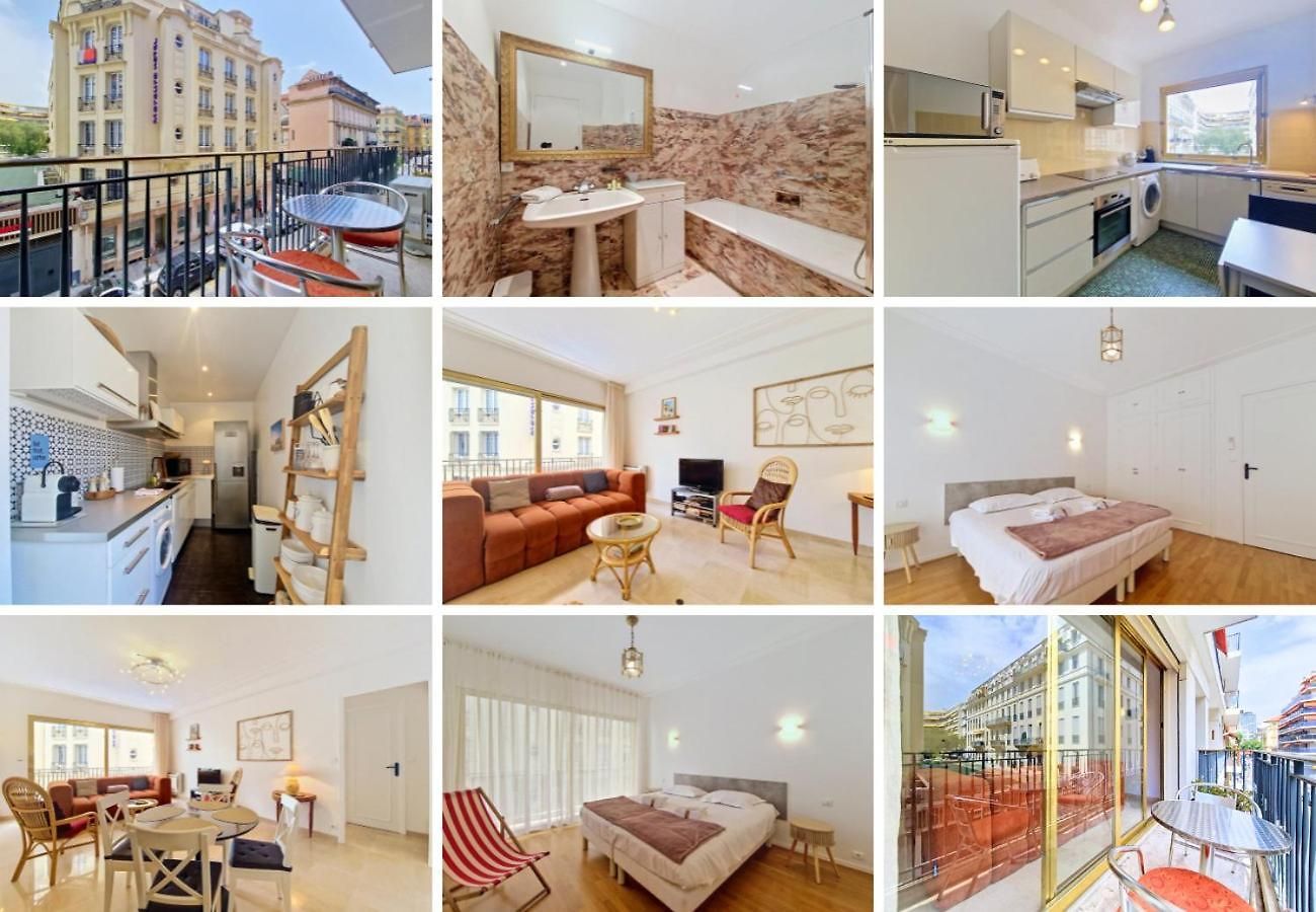 Apartment Nestor&jeeves - Joffre Grimaldi - - Balcony