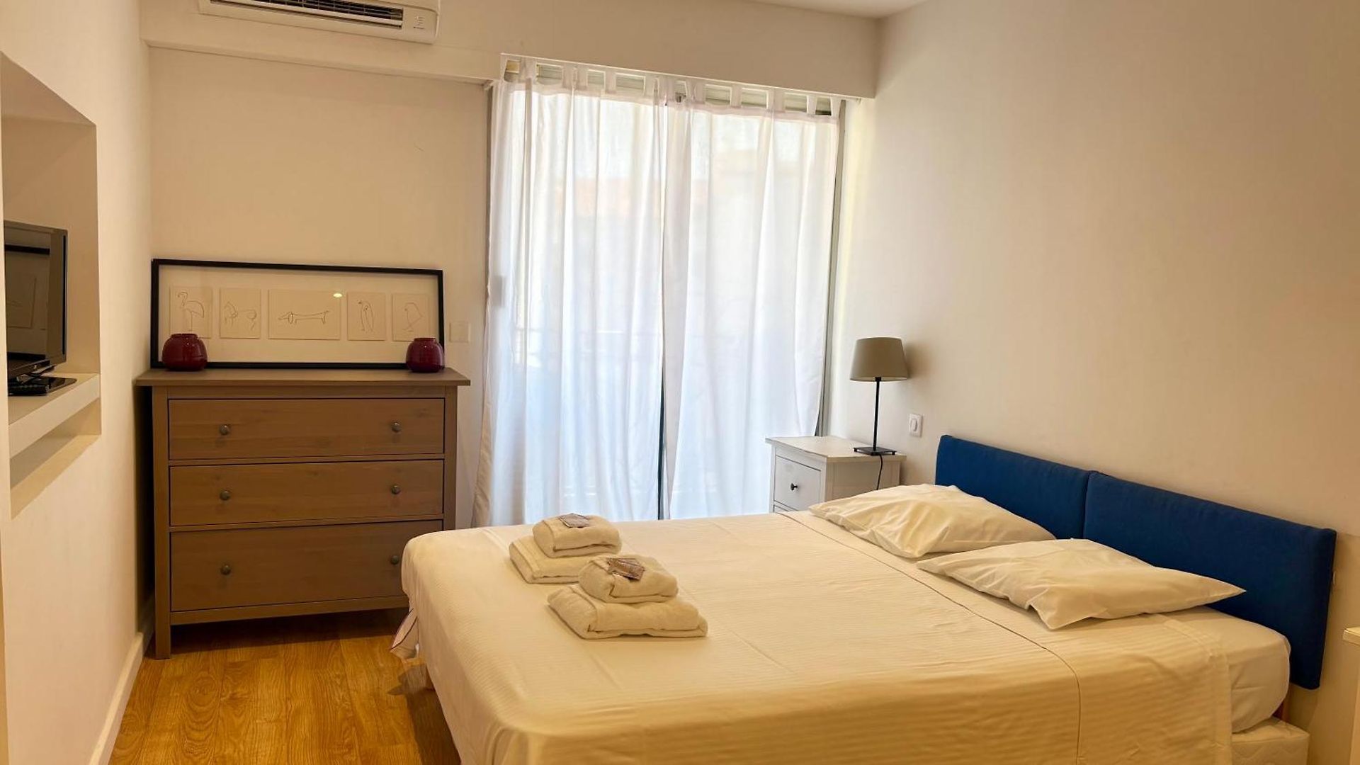 Centre De - A-c - Wifi - Balcon 500m Promenade Des Apartment *