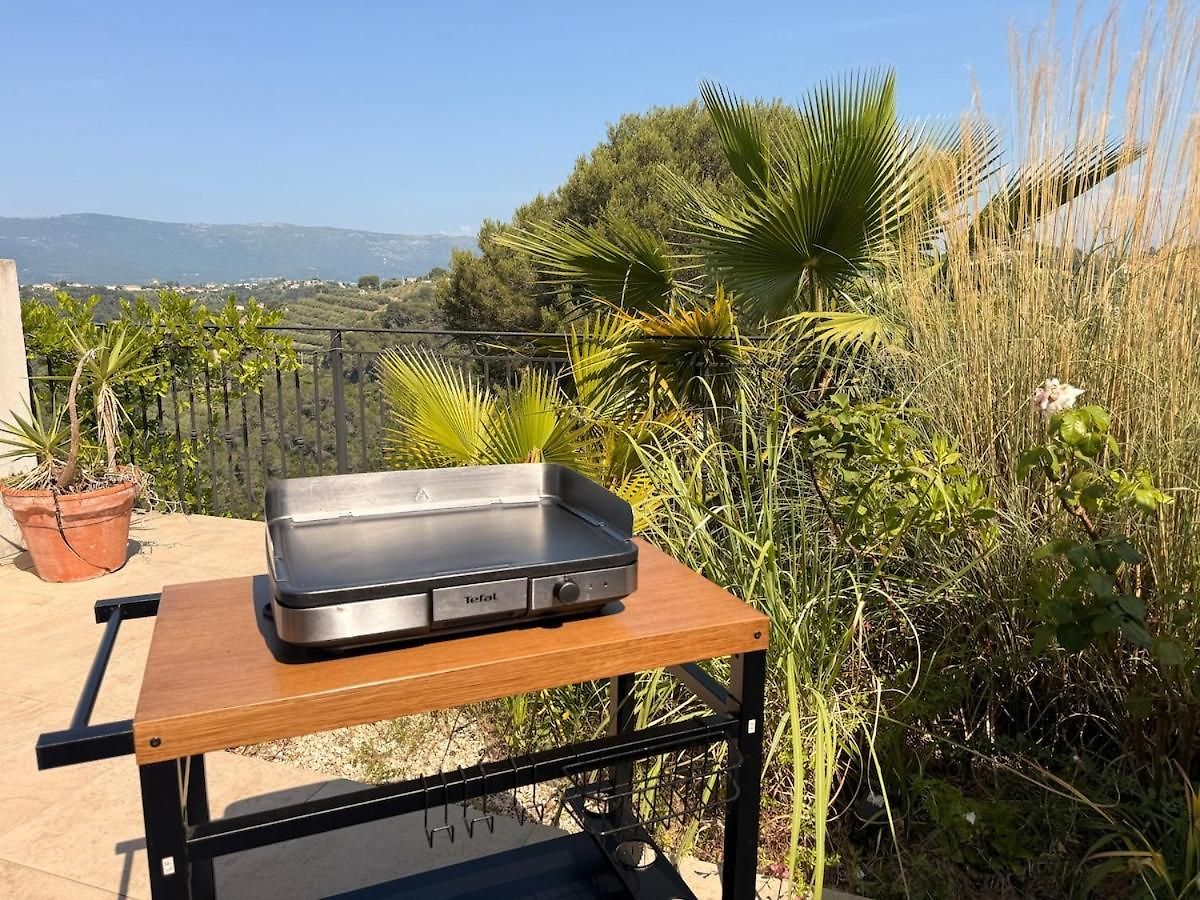 Maison De Charme Sur Les Collines, Piscine, Clim Holiday home Nice