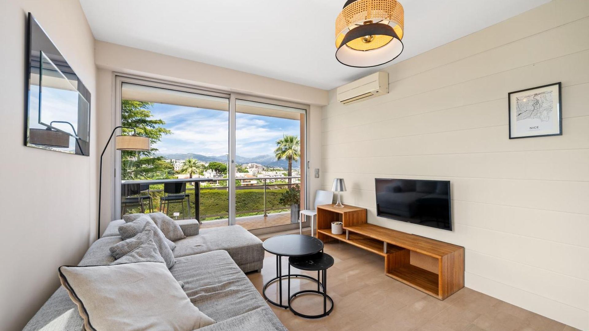 Rooftop Terrace - Sea View, Pool, Parking & A/c * Nice
