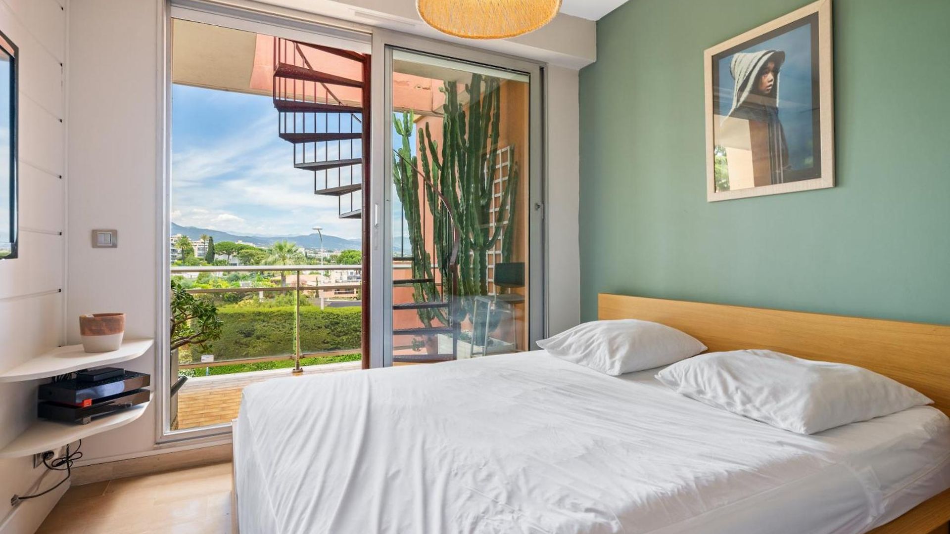 Apartment Rooftop Terrace - Sea View, Pool, Parking & A/c Nice