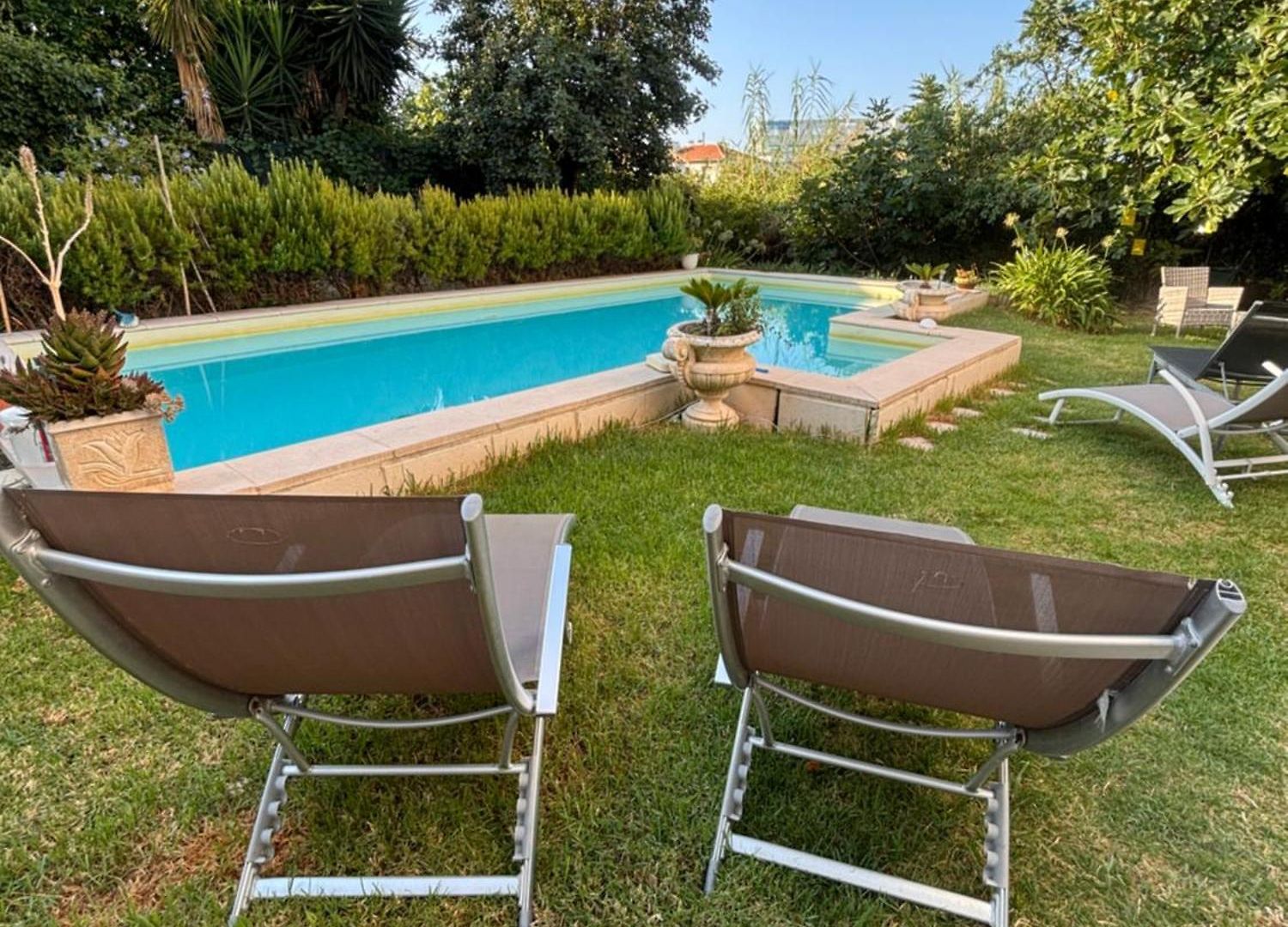La Campagne En Piscine, Jardins Et 2 Confort Appartement Nice