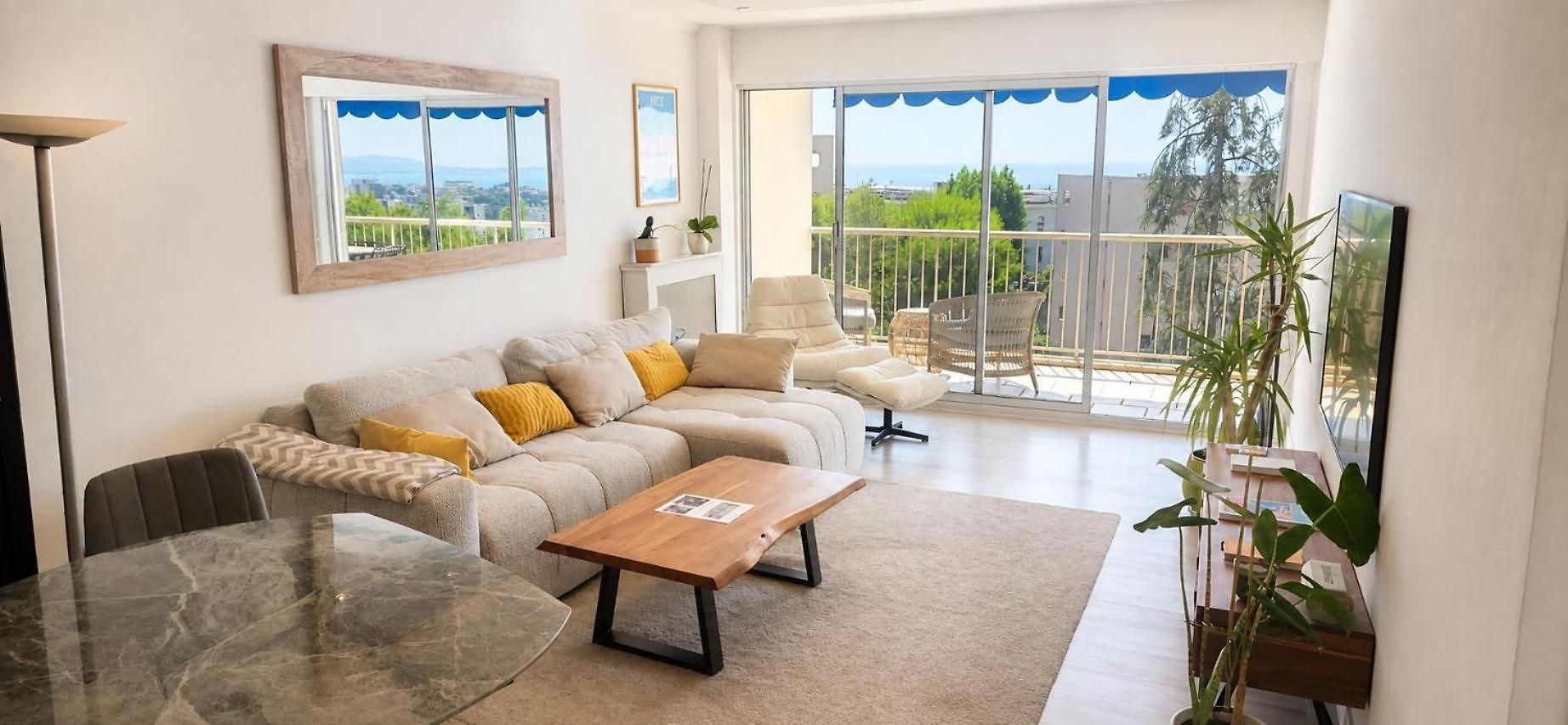 Terrasses De La Corniche, 2p 65m2 Spacieux, Terrasses Mer&montagne, Piscine Et Parking Privé Appartement