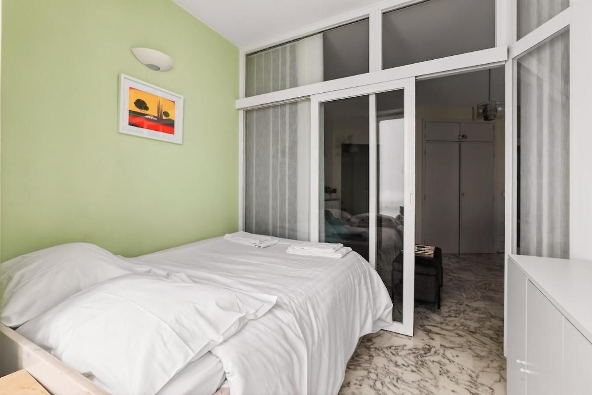 Cozy 1br Flat With Balcony - 5 Min To Tram Station Apartment