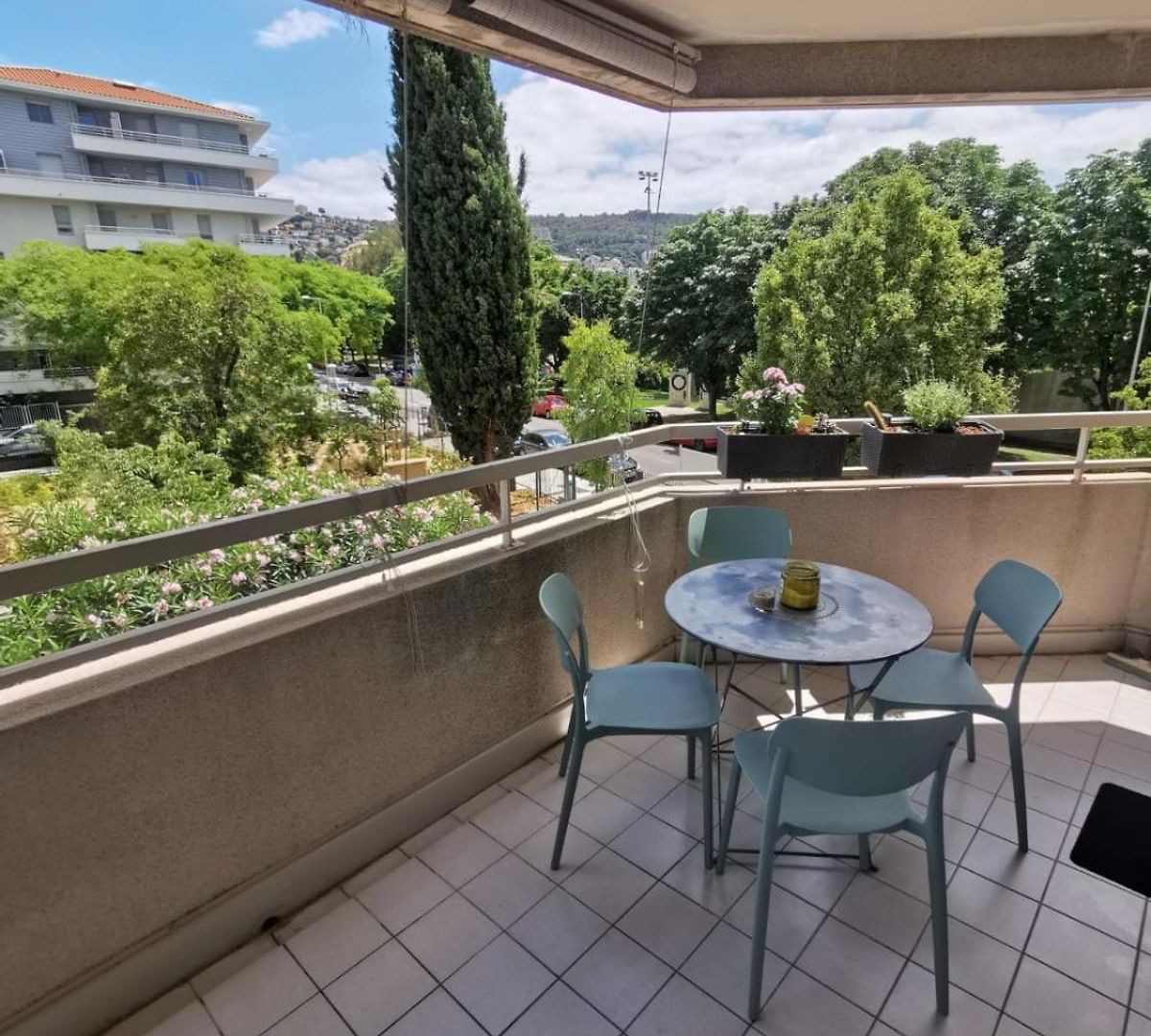 Bright With Terrace Near The Tram *
