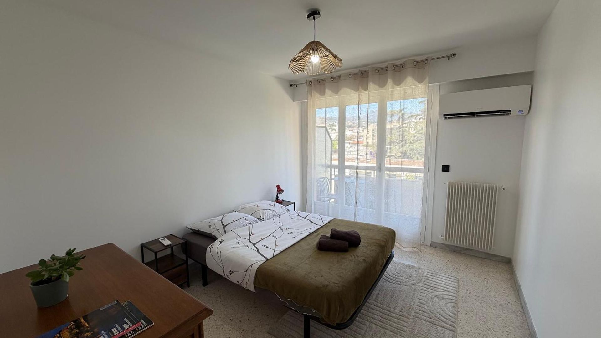 Apartment Familial T3 Terrasse, Clim & Parking Gratuit Nice