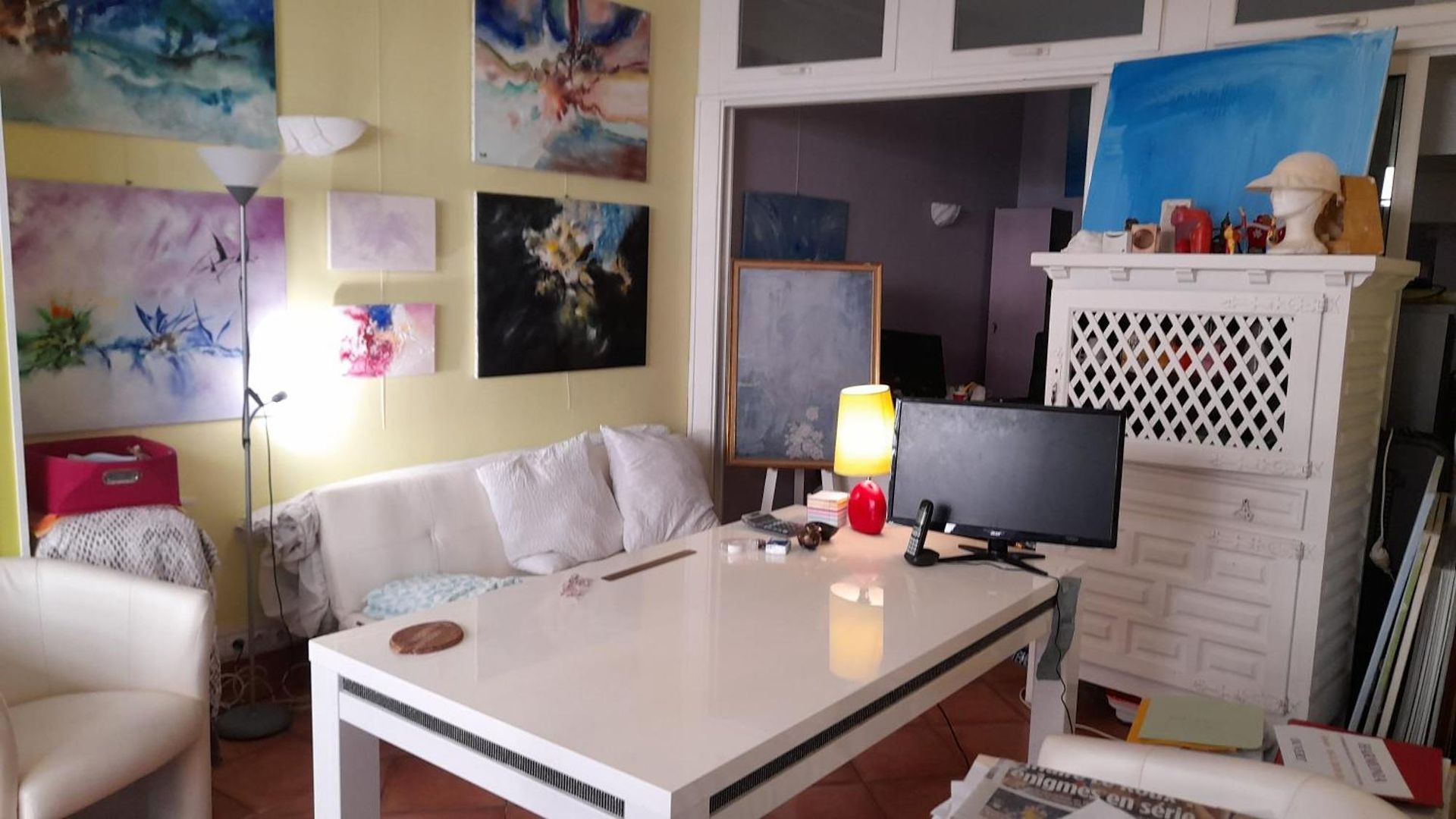 Homestay Sejour Chambre Sdbs Wc Exclusifs 2 P Original Atypique Chez L'Habitante Annie 200 M Mer Plages Promenade Des Anglais Nice Nice
