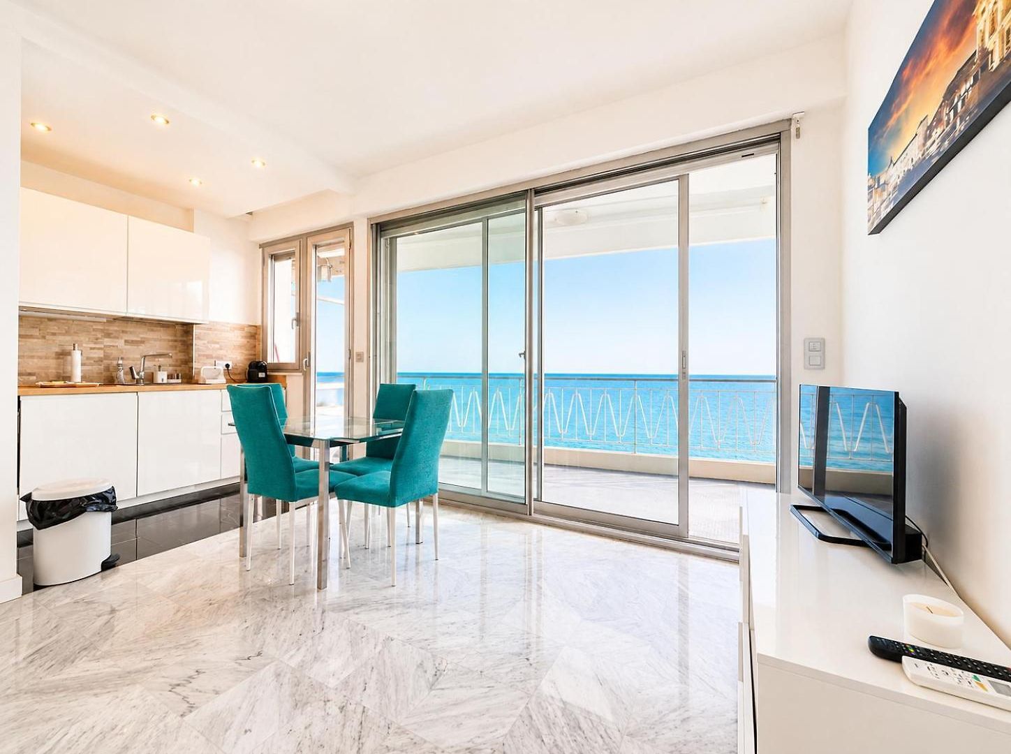Appartement Promenade Des - Vue Mer, Ac, 2pers Nice